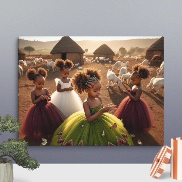 Habesha Playtime Wall Art.