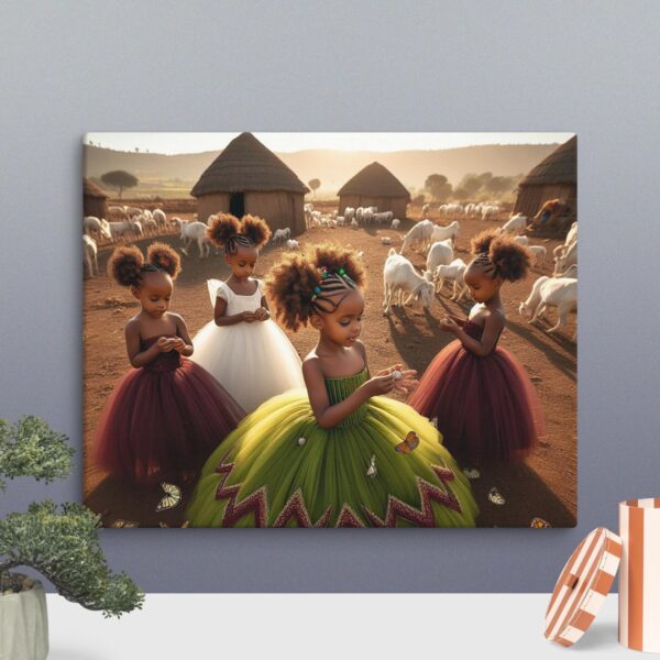 Habesha Playtime Wall Art. - Image 2